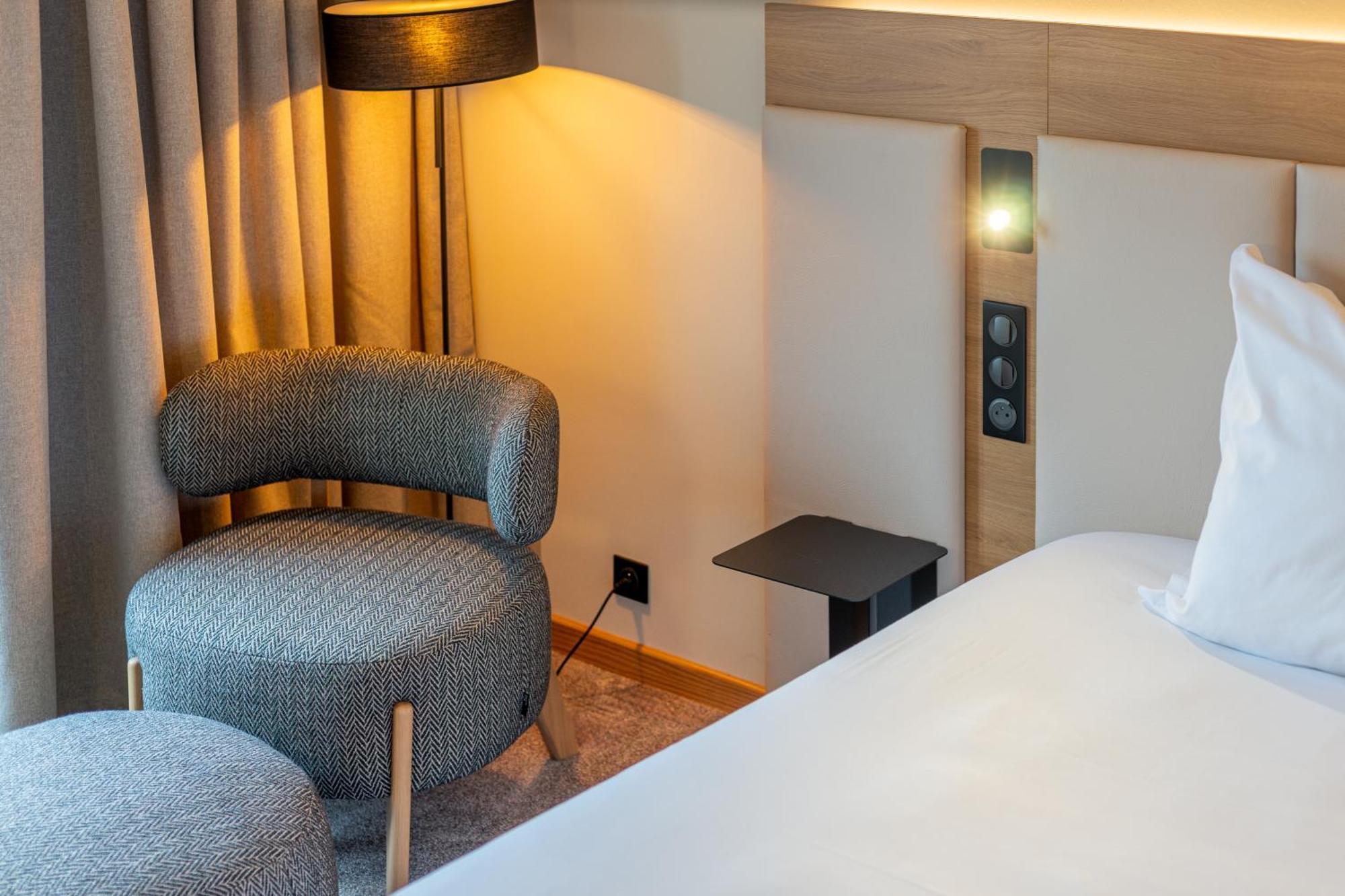 Chambre Lit King-Size de Luxe avec Terrasse - Non-Fumeurs